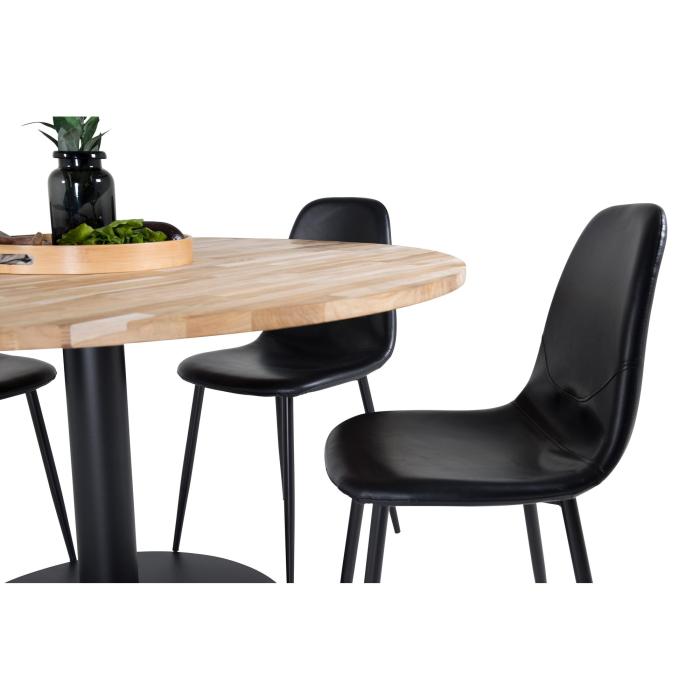 Round Dining Set Cirebon, Polar