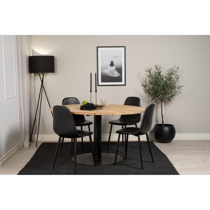 Round Dining Set Cirebon, Polar