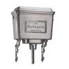 H&ouml;gspolande Aluminium Cistern inklusive monteringsbeslag