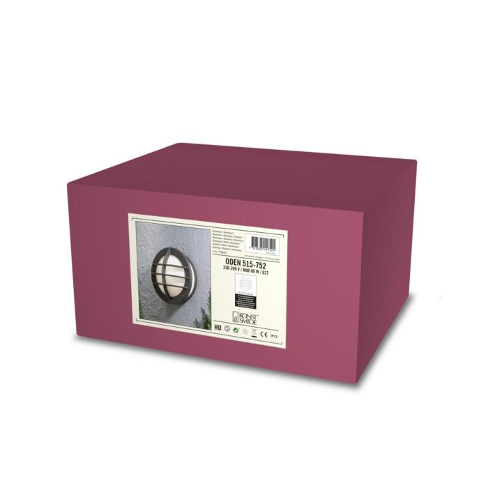Vägglampa Ute Oden E27 Opal