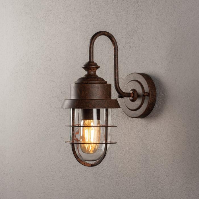 Vägglampa Ute Cerignola E27