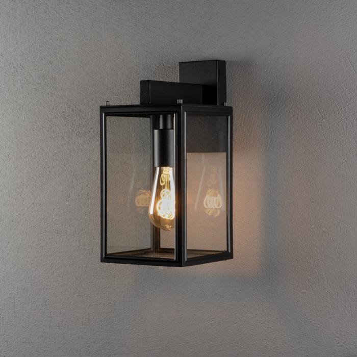 Vägglampa Ute Carpi E27 Upp/ner Svart