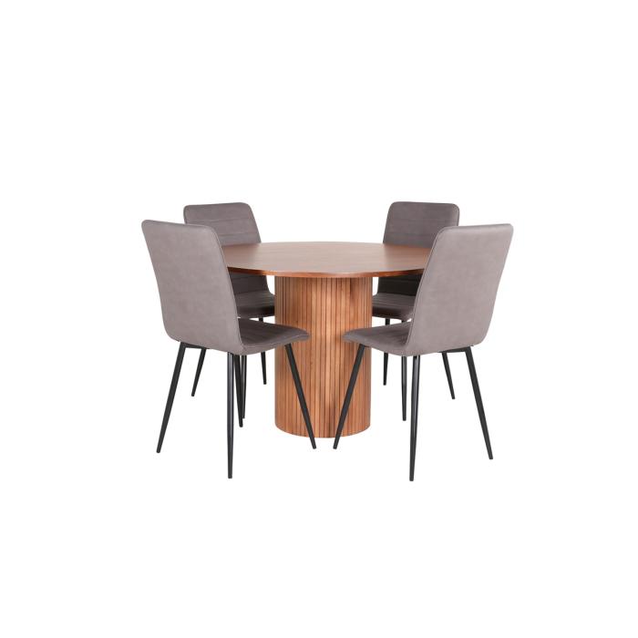 Round Dining Set Bianca, Windu