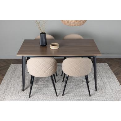 Rektangul&auml;r matgrupp Tempe, Velvet