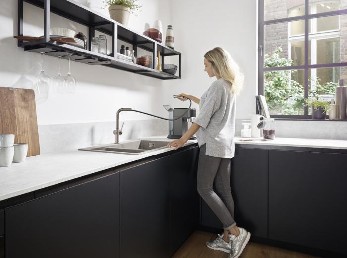 Talis M54 köksblandare 270, med utdragbar pip, 1jet