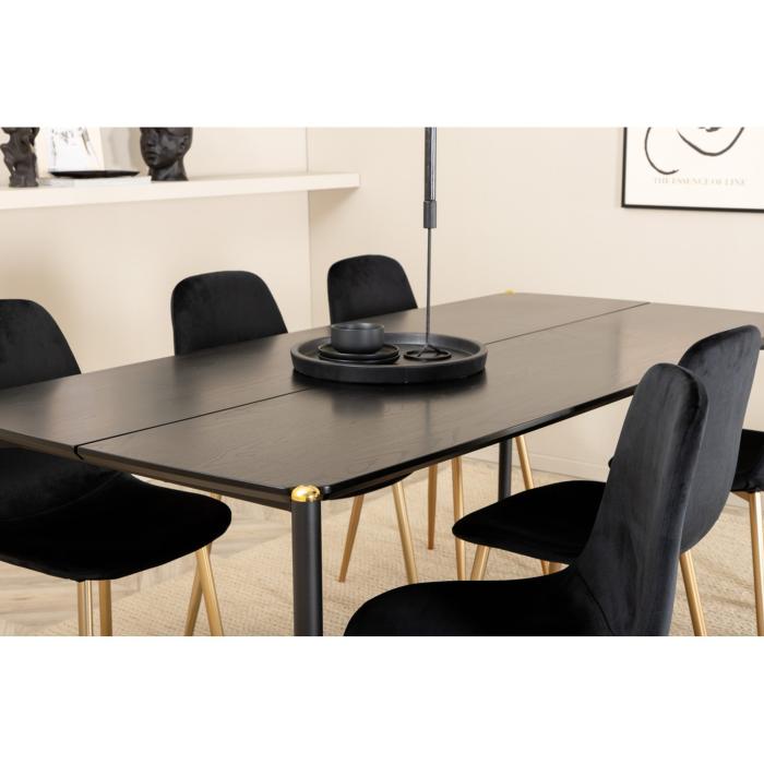 Rektangulär matgrupp Pelle, Polar