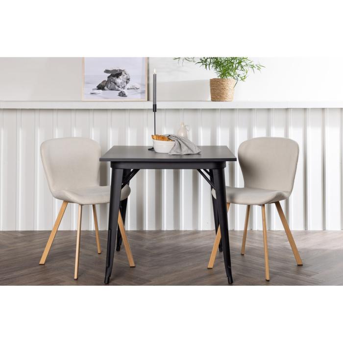 Rektangulär matgrupp Tempe, Lilja