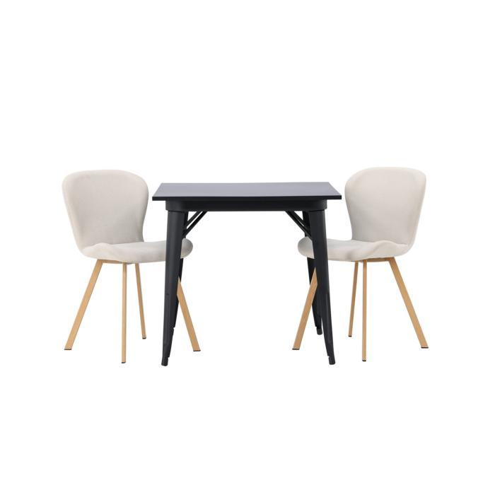 Rektangulär matgrupp Tempe, Lilja