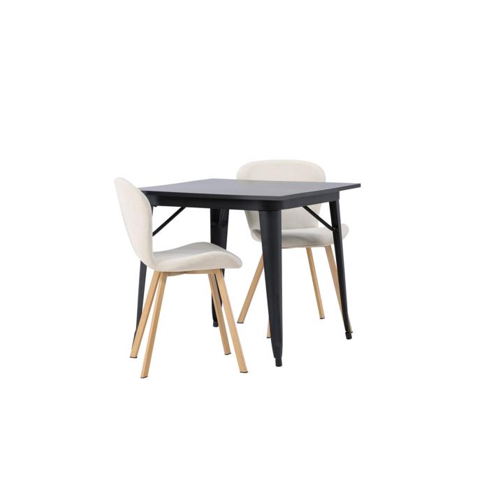 Rektangulär matgrupp Tempe, Lilja