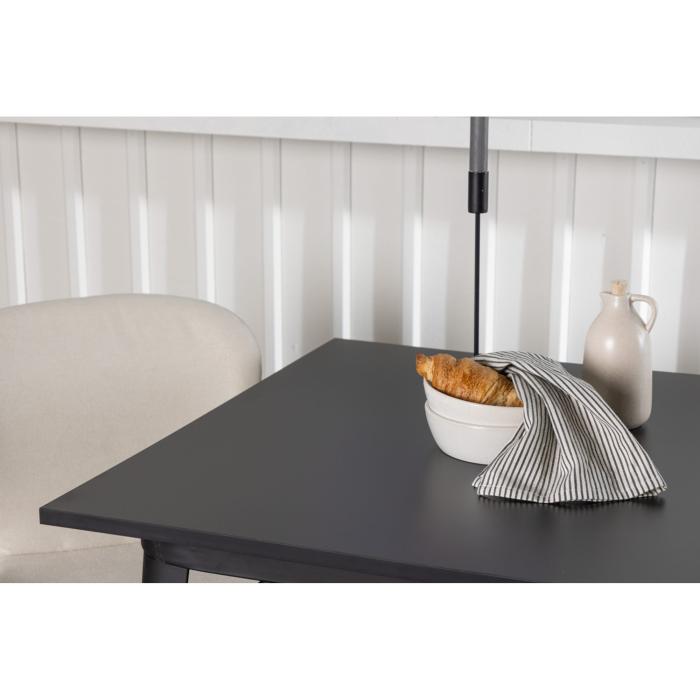 Rektangulär matgrupp Tempe, Lilja