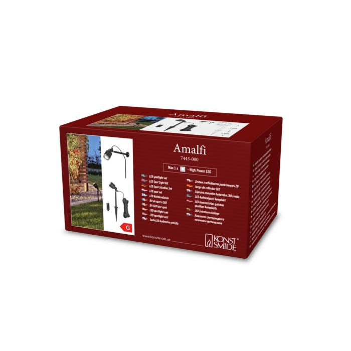 Spotlight Ute Amalfi High Power LED Rund 12V-system