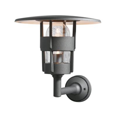 V&auml;gglampa Ute Freja E27 Mattsvart 40 cm
