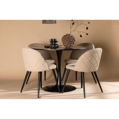 Rund matgrupp Glade, Velvet