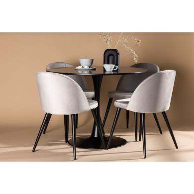 Rund matgrupp Glade, Velvet