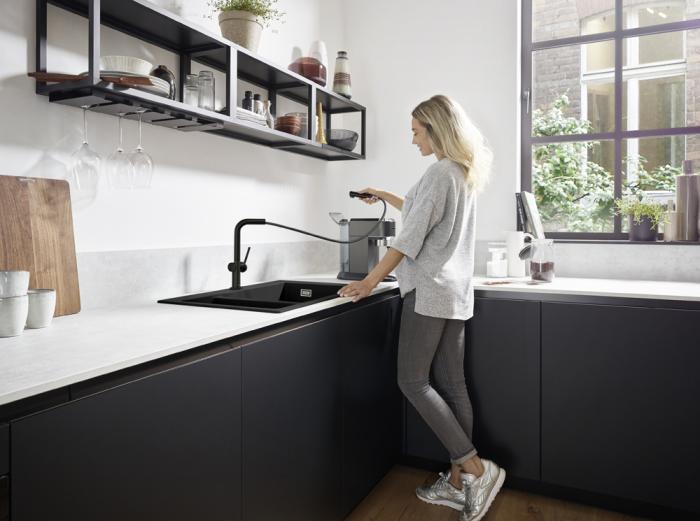 Talis M54 köksblandare 270, med utdragbar pip, 1jet