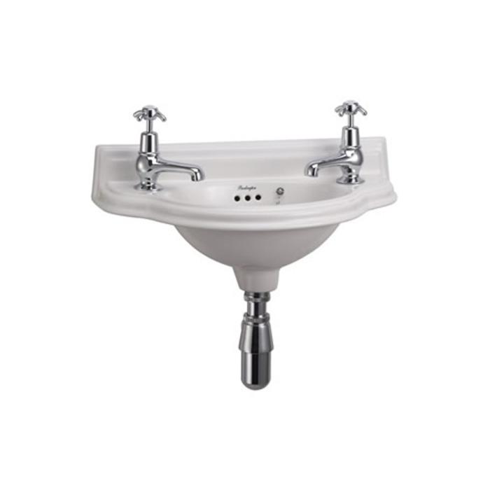 Tvättställ Curved Classic JR 2 Blandarhål