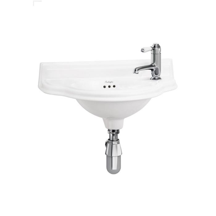 Tvättställ Curved Classic JR 1 Blandarhål Höger