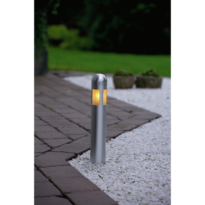 Pollare Amalfi Rostfri 3-pack LED