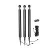Pollare Amalfi Svart 3-pack LED