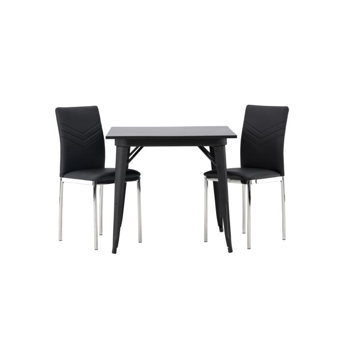 Rektangulär matgrupp Tempe, Lily