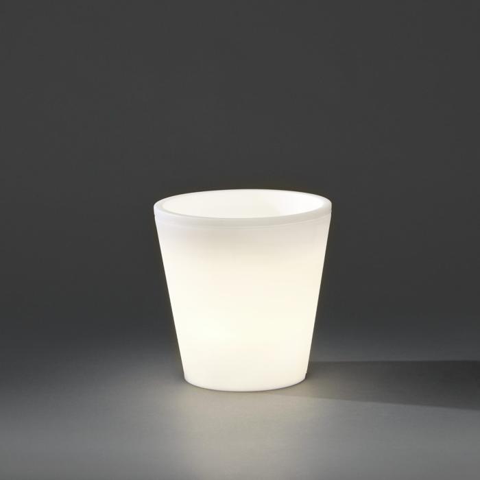 Blomkruka med Belysing Assisi LED