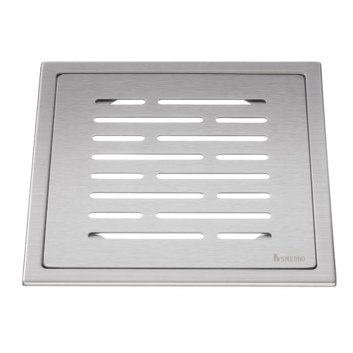 Golvbrunnsil Outline Rostfritt Stål, Mönster: Linjer