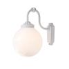 V&auml;gglampa Ute Arcturus E27 Ner Mattvit/Opal