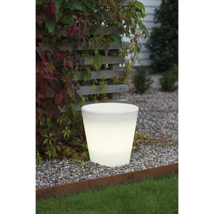 Blomkruka med Belysing Assisi LED