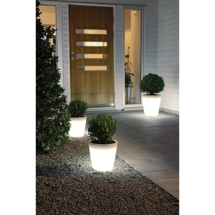 Blomkruka med Belysing Assisi LED