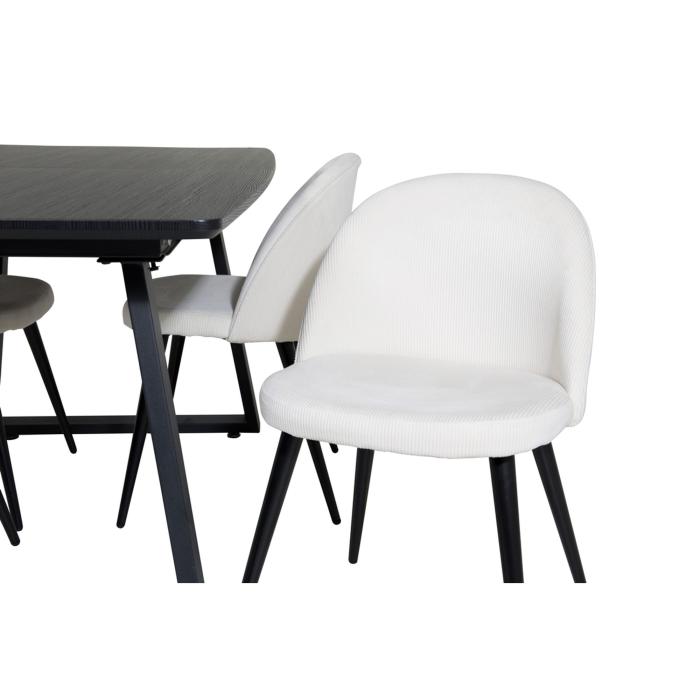 Rektangulär matgrupp Inca, Velvet