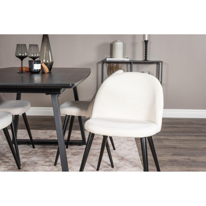 Rektangulär matgrupp Inca, Velvet