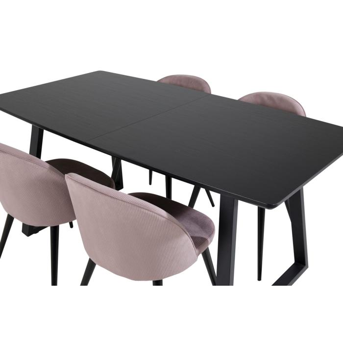 Rektangulär matgrupp Inca, Velvet
