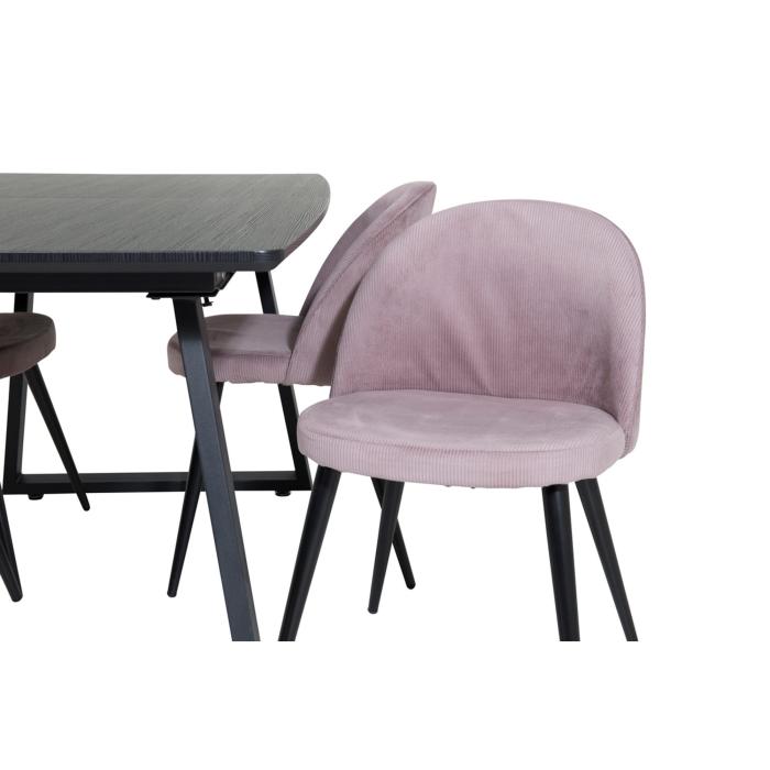 Rektangulär matgrupp Inca, Velvet