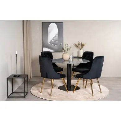 Rund matgrupp Estelle, Velvet Deluxe