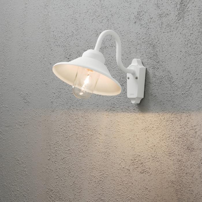 Vägglampa Ute Vega E27 Ner