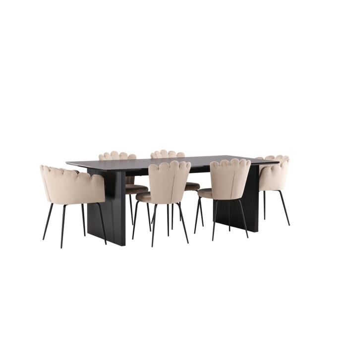 Rektangulär matgrupp Vail, Limhamn
