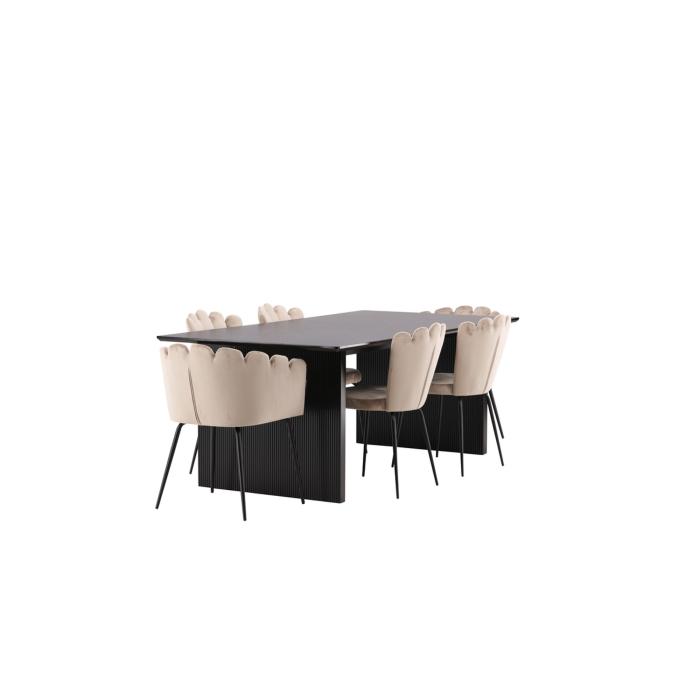 Rektangulär matgrupp Vail, Limhamn