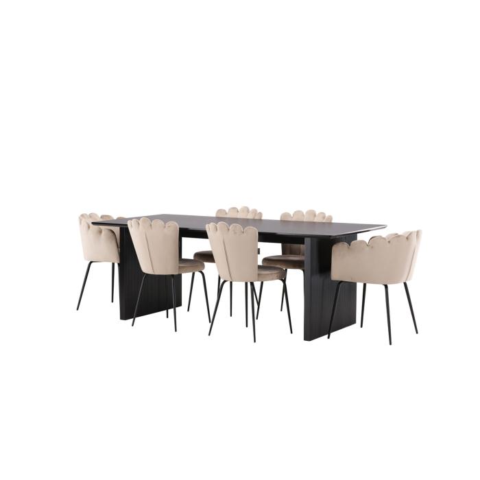 Rektangulär matgrupp Vail, Limhamn