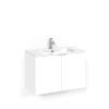 Kommod Crown 800 Porslin Vit