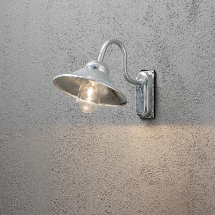 Vägglampa Ute Vega E27 Ner