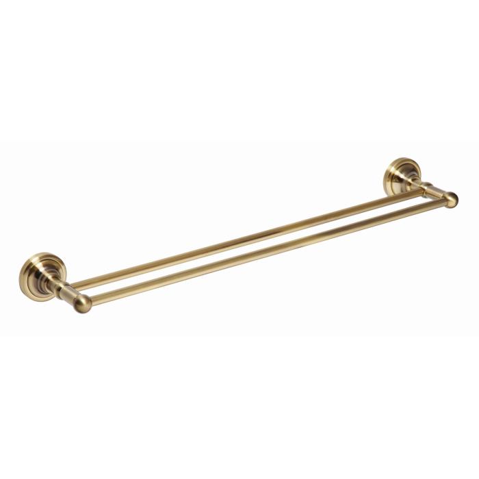 Handdukshängare CLASSIC BRONS Dubbel C1213