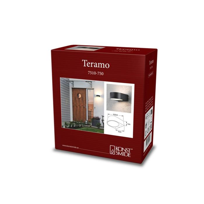 Vägglampa Ute Teramo E27