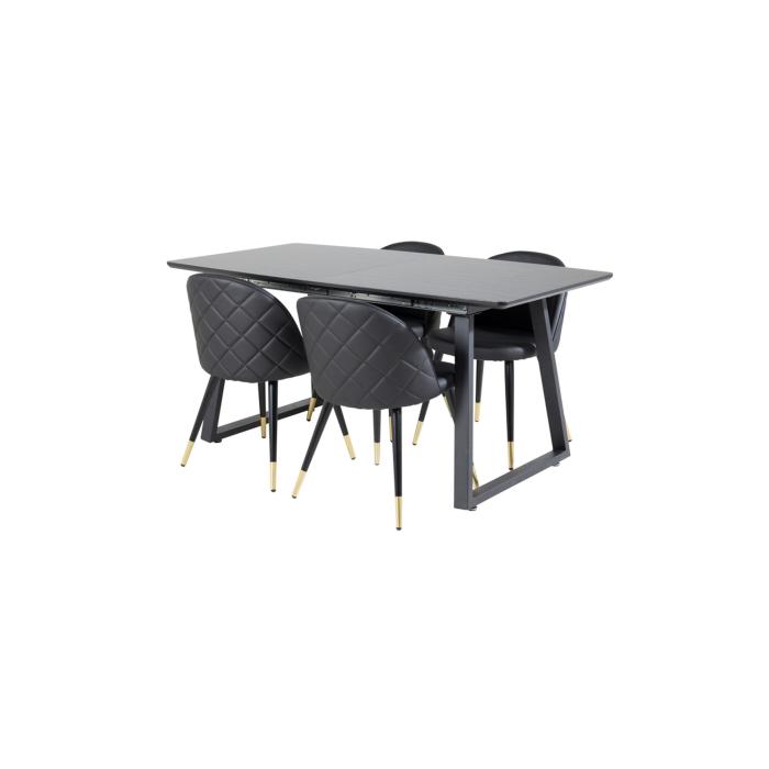 Rektangulär matgrupp Inca, Velvet