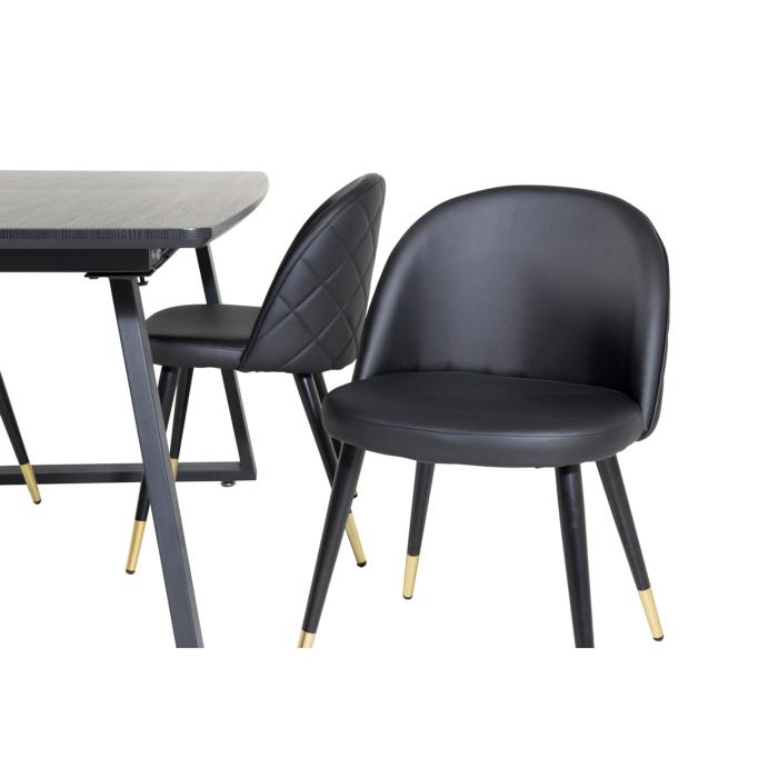 Rektangulär matgrupp Inca, Velvet