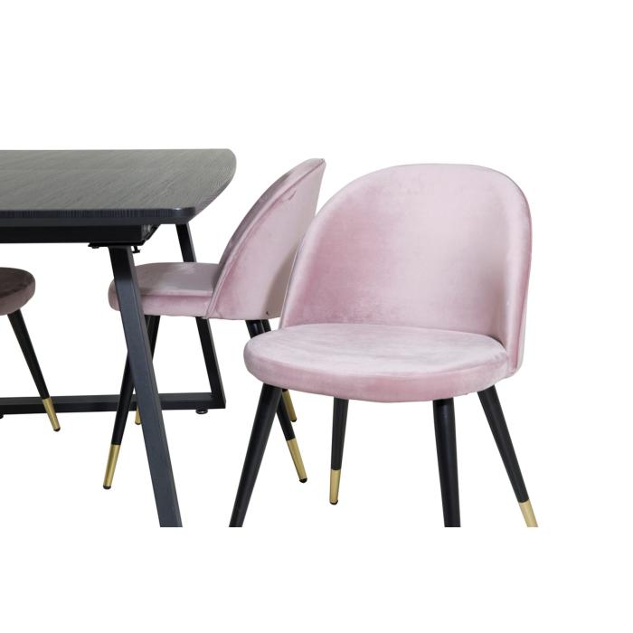 Rektangulär matgrupp Inca, Velvet