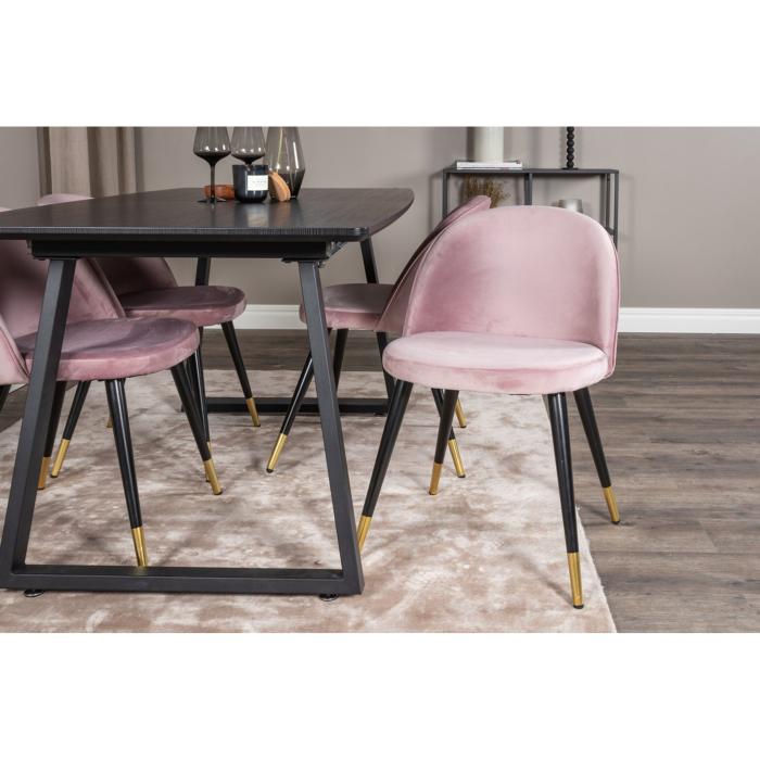 Rektangulär matgrupp Inca, Velvet
