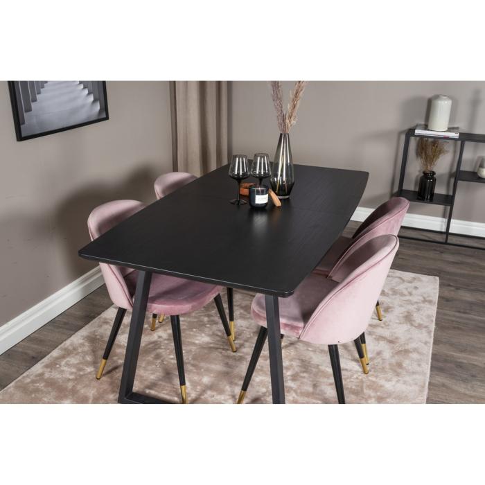 Rektangulär matgrupp Inca, Velvet