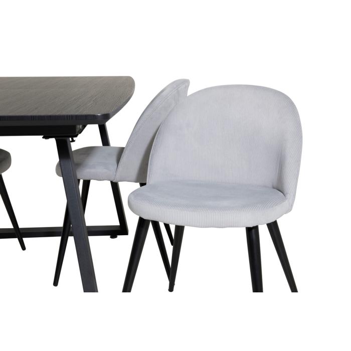 Rektangulär matgrupp Inca, Velvet