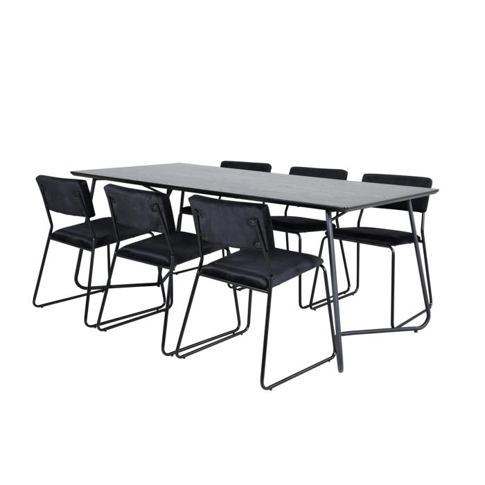 Rektangulär matgrupp Petra, Kenth