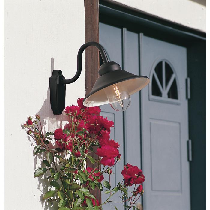 Vägglampa Ute Vega E27 Ner